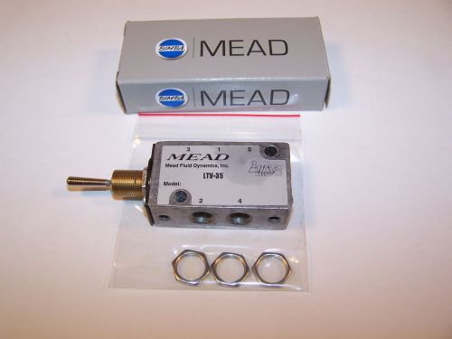 New Mead Pneumatic Valve &amp; Switch LTV-35 NIB