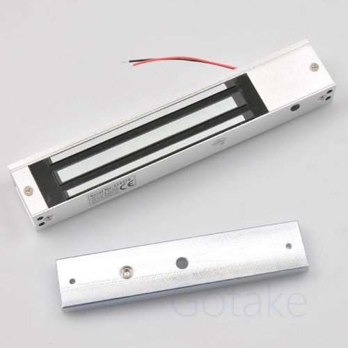 For single door 280kg 620lbs holding force electric magnetic steel lock nc led for sale