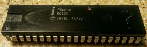 Vintage Intel 8085 CPU Microprocessor | P8085A | 1976-77 | 0012C | Malaysia 7823