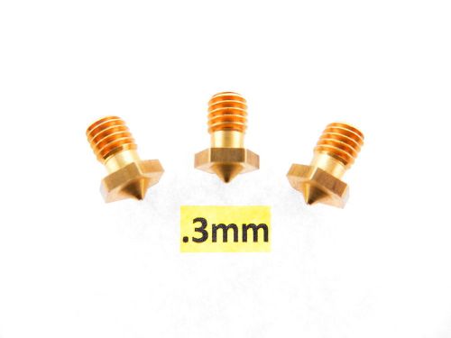 Jhead .3mm 3D Printer J-Head Nozzle for 1.75mm ABS PLA