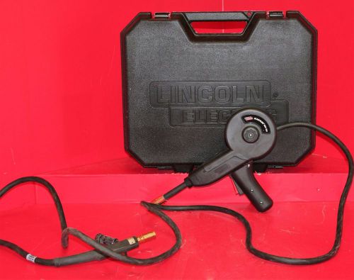 Lincoln electric magnum 100 sg aluminum welding spool gun w/ hard carrying case for sale