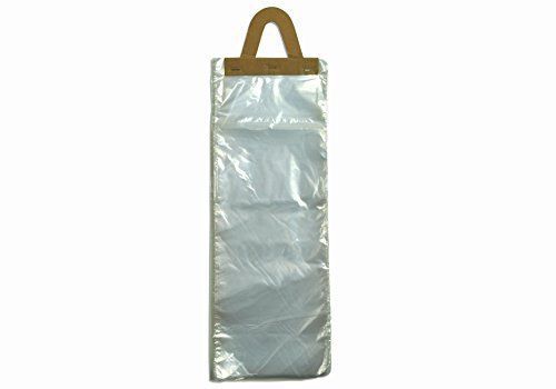 Elkay D15N 0.65 mil Polypropylene Newspaper Bag on Header, 5 1/2&#034; x 15&#034;, Clear