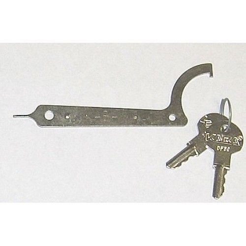 Kaba unican simplex combination code change tool &amp; instructions &amp; df59 keys for sale