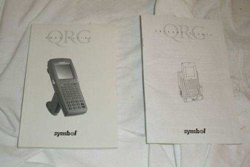 Symbol QRG 68XX Series &amp; 38/6865 Cradle Owner Operators Manual Directions