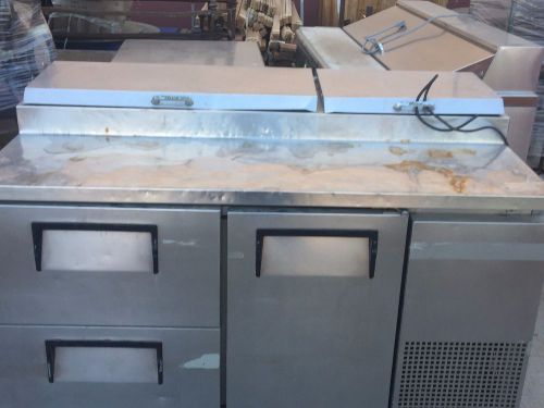 Used True TPP-67 67&#034; Refrigerated Pizza Prep Table