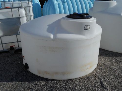 1550 gal. poly plastic vertical storage tank/container FDA , 87&#034; dia. X 65&#034; high