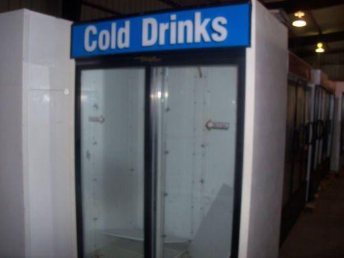 USED GLASS DOOR COOLERS 1,2 3 DOORS AND FREEZERS