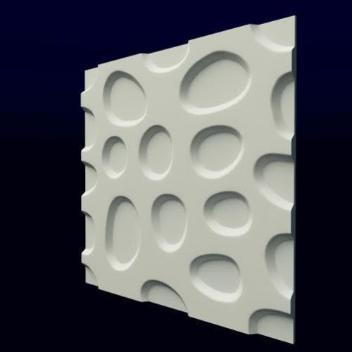 Polyurethane form for 3D - panels &#034; Pebble &#034;
