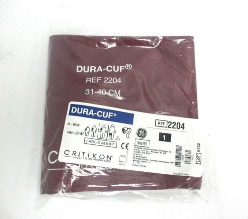 Critikon Dura-Cuf Blood Pressure Cuff Large Adult (31-40cm)-ref 2204 Lot Of 5