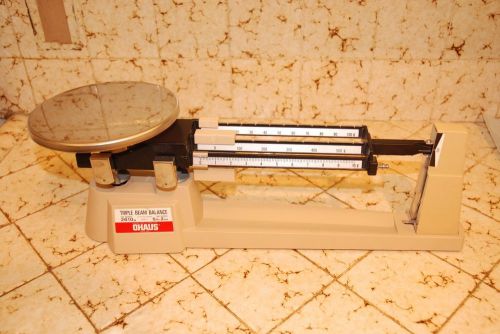 OHAUS Triple Beam Balance Scale 700/800 Series 2610g 5lb 2oz