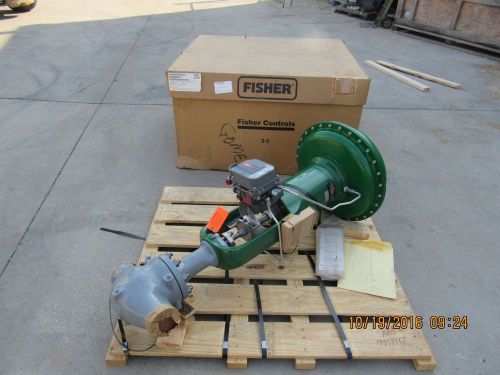 FISHER VALVE TYPE ED C-SEAL SIZE 3&#039;&#039; 1500 PSI SIZE 70 w/ DVC6200 NEW