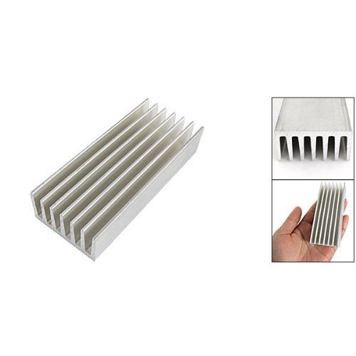 W6 98 x 40 x 20mm Aluminium Heat Diffusion Cooling Fin