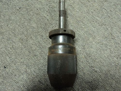 Used albrecht keyless drill chuck 1/32-1/2&#034;, 0-14mm with  1/2&#034; straight shank for sale