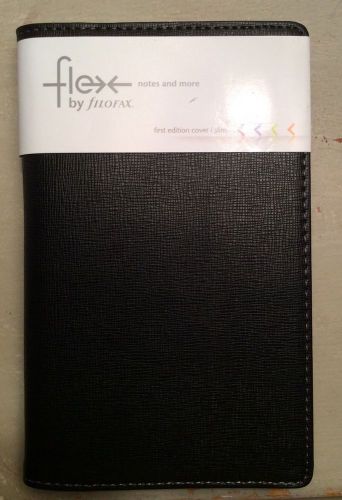 Filofax Flex Black Notebook, Jot Pad Pocket Slim