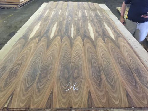 Wood Veneer Rosewood 48x120 1 Pieces 10Mil Paper Backed &#034;EXOTIC&#034; ALI 36