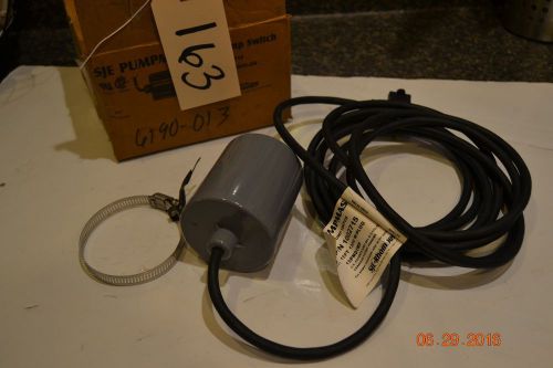 SJE PUMPMASTER PUMP SWITCH   P/N 1002715  -   NEW                   Tag #163