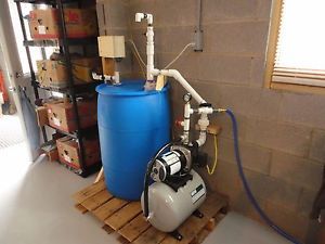 Skid Mounted Water System, Wayne Shallow Well Pump, Pressure Tank