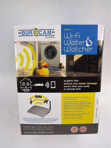 Pompes Bur Cam Pumps WiFi Water Watcher, #450455, Alarm for Water Damage