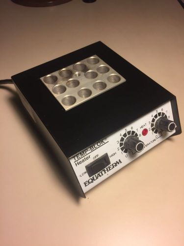 Lab-line/equatherm temp-blok module lab heater 12-slot for sale