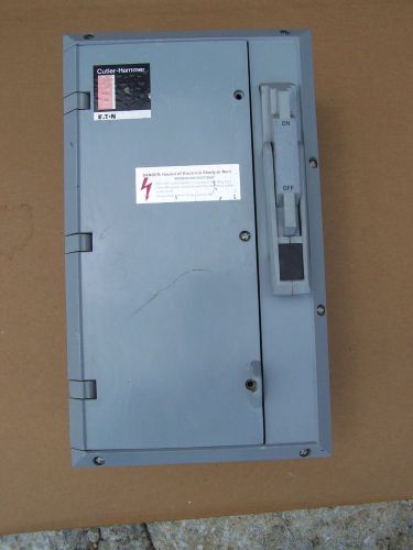 Cutler hammer dh321fc fused disconnet safety switch 30 amp 600v nema 4x for sale