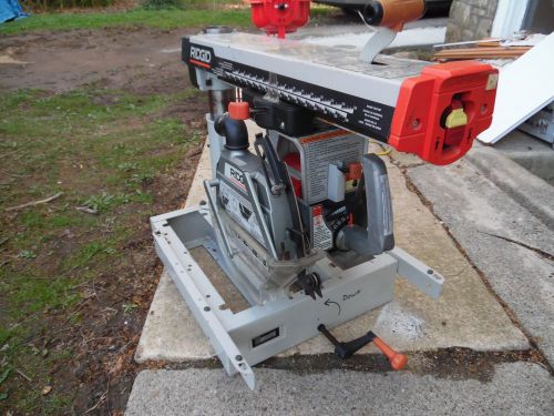 Ridgid RS10000 10&#034; Radial Arm Saw Professional Heavy duty Saw Local Pick Up Only