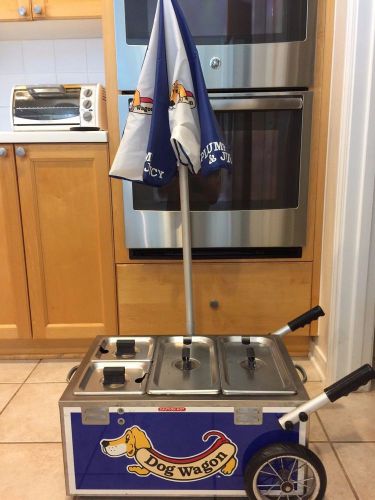 Nemco mini cart, blue model 6550-dw excellent used condition - save hundreds! for sale