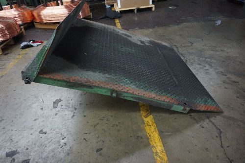 Steel dock plate, 1/4 inch thick diamond plate for sale