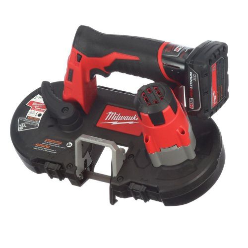 Milwaukee m12 12-volt lithium-ion cordless sub-compact band saw xc kit 2429-21xc for sale
