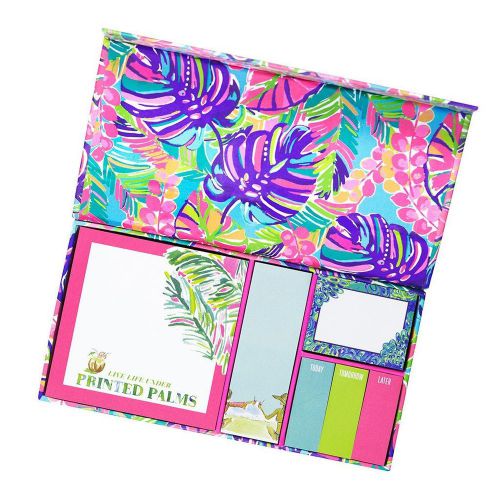 LILLY PULITZER - Sticky Note Set - Exotic Garden