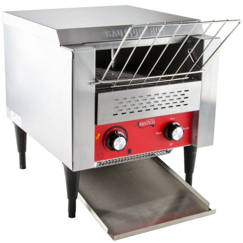 Toaster conveyor avantco with 3&#034; opening  t140 stainless steel for sale