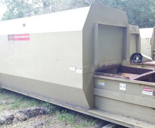 Roll-off Trash Compactor  PTR 30 PT300 Yard Inc 3 Phase Power Unit Located In FL