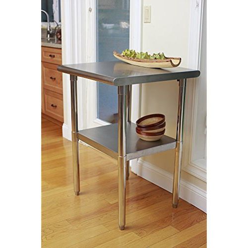 EcoStorage Worktables Workstations NSF Stainless Steel Table, 24-Inch