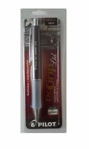 Pilot 36174 Dr. Grip Mechanical Pencil 0.5mm Refillable Black Barrel