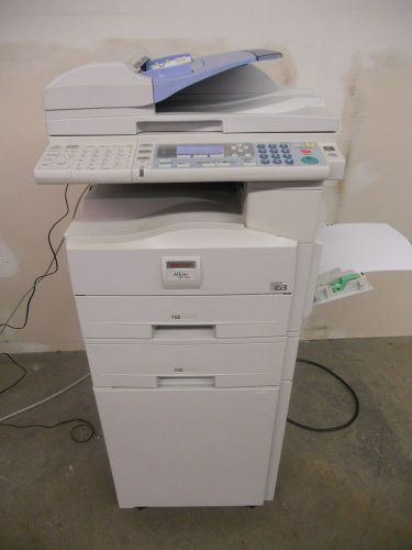 RICOH-AFICIO MP161 B&amp;W COPIER/NETWORK PRINTER/SCANNER/FAX SYSTEM