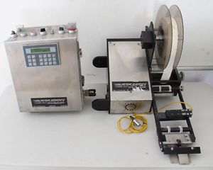 APAX Versapply 9100L-41 Automatic Wraparound Pressure Sensitive Labeler, AS-IS