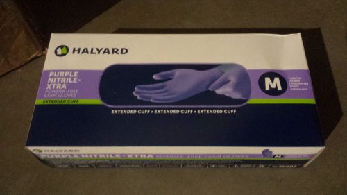 7 boxes Halyard Kimberly Clark Medium Purple Powder Free 50602 LOW PRICE LOOK