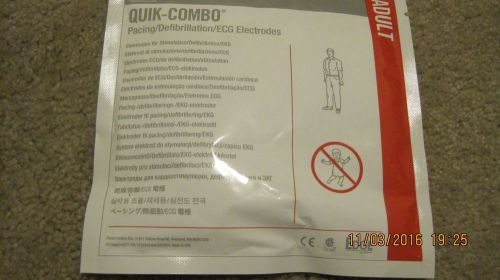3- pack of Physio-Control Lifepak Quick-Combo Adult Pads