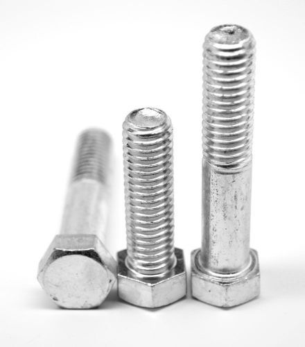 9/16&#034;-12 x 1 3/4&#034; (ft) coarse grade 5 hex cap screw (bolt) zinc plated pk 150 for sale