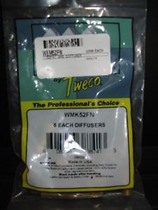 Tweco gas diffusers 52fn - qty/5 for sale