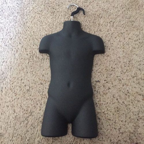 1 MANNEQUIN + 1 HOOK, Toddler Black Dress Body Form - Display CHILDREN Clothing
