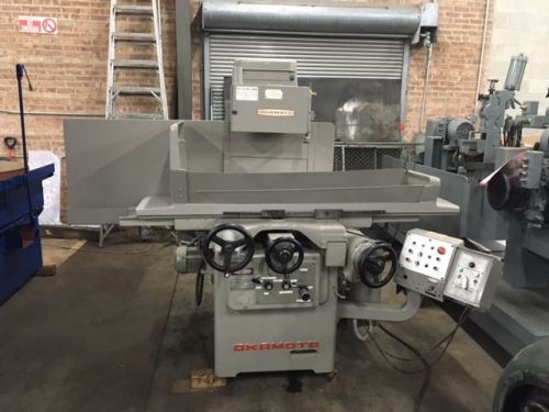 Okamoto 12&#034; x 24&#034; surface grinder 3-axis acc-124n automatic incremental downfeed for sale