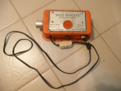 Bulldozer &#034;bush-whacker&#034; electric fence charger model~wd56-a ,115 v. 60 cycle for sale