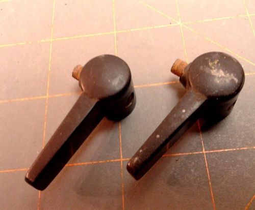2 VTG Flipper Knobs Spring Loaded for Gram-Atic Electric Balance Scale