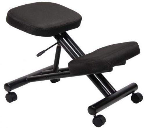 Boss office products b248 ergonomic kneeling stool in black for sale