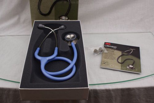 3M Littmann Classic II S.E. Stethoscope CEIL BLUE 28&#034; 2813 WQ1