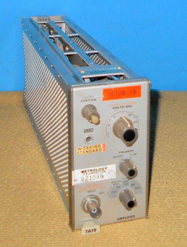 Tektronix 7a19  amplifier plug-in 7a19 for sale