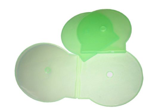 200 GREEN CLAM SHELL CD CASES, JS102