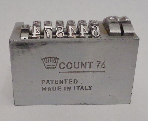 Letterpress Numbering Machines Count Bimatic Model 76