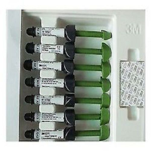 10 X 3M ESPE Filtek Z 250 Nano Hybrid Composite Kit of 7 SYRINGE.