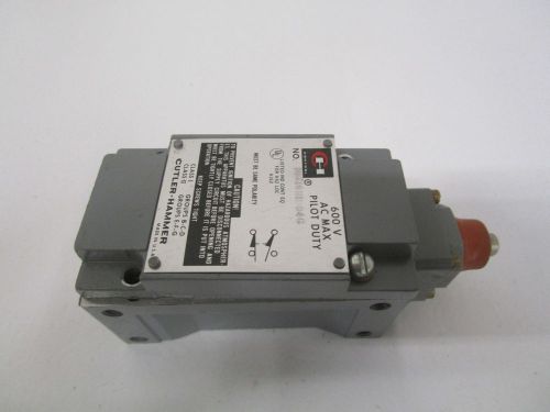 CUTLER-HAMMER 10316H1004C LIMIT SWITCH *USED*